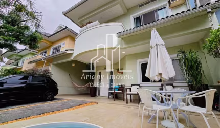 • Luz do Sol - Vargem Pequena | Casa duplex 4 quartos 220 m² 2 vgs com RGI •