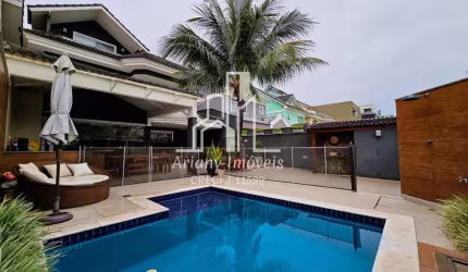 Sand Lake Residencial | Casa triplex 4 suítes 273 m² no Recreio