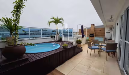 • Onda Carioca | Cobertura Duplex 3 quartos 154 m² •