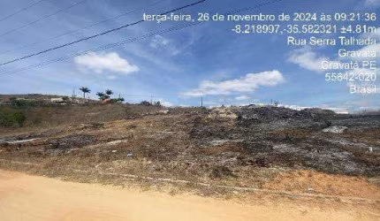 Terreno 1732.5m², , GRAVATA PE
