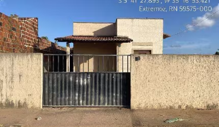 Casa 63.8m², 2 dormitório(s) - , EXTREMOZ RN