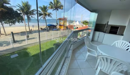 Apartamento 4 quartos frente mar em meia praia   -  Itapema