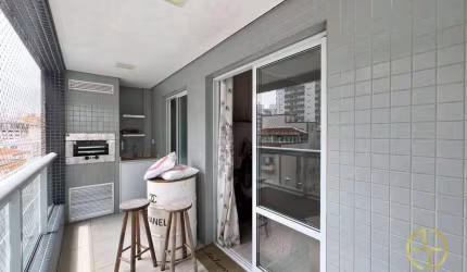 Apartamento com 1 dormitório à venda, 55 m² por R$ 435.000,00 - Boqueirão - Praia Grande/SP