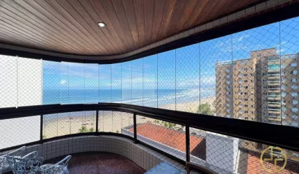 Apartamento com 3 dormitórios à venda, 118 m² por R$ 850.000,00 - Canto do Forte - Praia Grande/SP