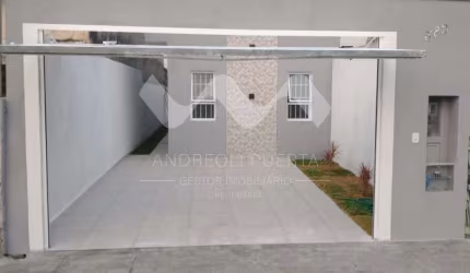 Casa nova com 3 quartos (1 suíte)  na Vila Industrial