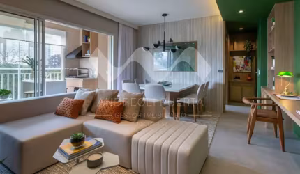 Apartamento à venda em Cézar de Souza, Mogi das Cruzes-SP: 3 quartos, 1 suíte, 2 salas, 2 vagas de garagem, 87,29 m².