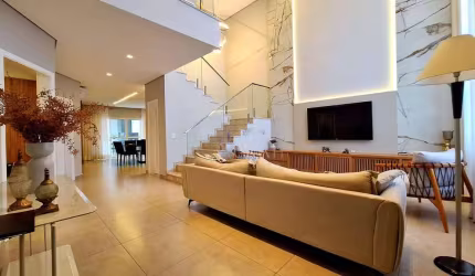 Sobrado com 4 dormitórios à venda, 330 m² por R$ 2.690.000,00 - Amstalden Residence - Indaiatuba/SP