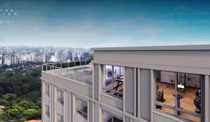 The View Residences studios com 25m² e 32 m²