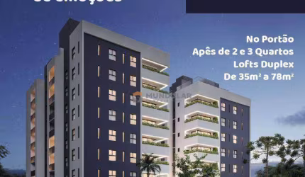 Loft com 1 dormitório à venda, 36 m² por R$ 289.900,00 - Portão - Curitiba/PR
