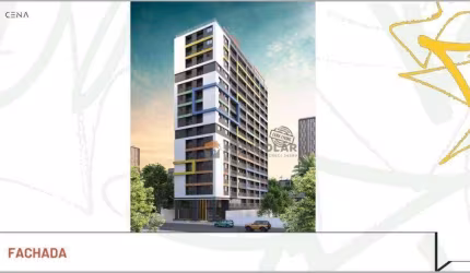 Studio com 1 dormitório à venda, 21 m² por R$ 239.560,24 - Centro - Curitiba/PR