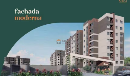 Apartamento com 2 dormitórios à venda, 43 m² por R$ 286.300,00 - Campina da Barra - Araucária/PR