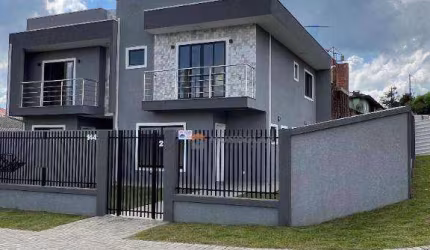 Sobrado com 3 dormitórios à venda, 120 m² por R$ 749.990,00 - Estação - Araucária/PR
