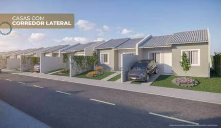 Casa com 2 dormitórios à venda, 51 m² por R$ 263.900,00 - Campo Largo da Roseira - São José dos Pinhais/PR