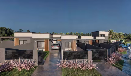 Casa com 3 dormitórios à venda, 65 m² por R$ 439.999 - Fazenda Velha - Araucária/PR