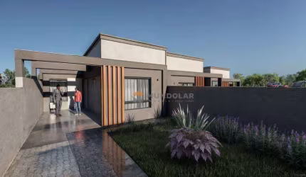 Casa com 3 dormitórios à venda, 65 m² por R$ 439.999 - Fazenda Velha - Araucária/PR