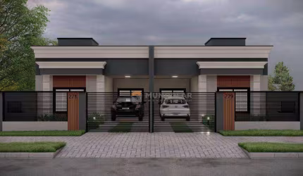 Casa com 3 dormitórios à venda, 80 m² por R$ 550.000,00 - Costeira - Araucária/PR