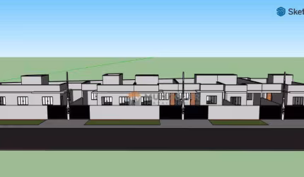 Casa com 2 dormitórios à venda, 62 m² por R$ 399.000 - Costeira - Araucária/PR