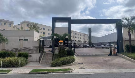 Apartamento com 2 dormitórios para alugar, 38 m² por R$ 1.600,00/mês - Capela Velha - Araucária/PR