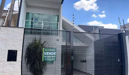 LINDO SOBRADO À VENDA - JD ATAMI