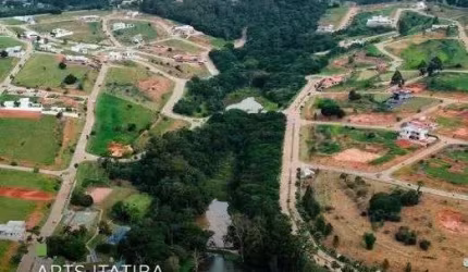 ARTS ITATIBA | Lotes a partir de 640m² com Clube completo e Lagos | Pronto pra construir
