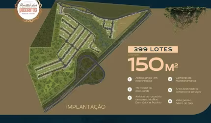Bairro do Medeiros em JUNDIAI | Lotes a partir de 150m² | Facilitado | Vista pra Serra