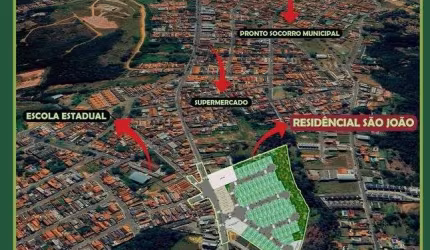 Bom Jesus dos Perdões | Lotes a partir de 125m² próximo ao CENTRO | Facilitado | Conheça