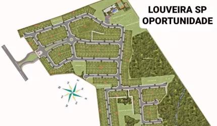 Próximo a Rodovias | LOTES a partir de 300m² em LOUVEIRA | Condomínio Fechado com Lazer