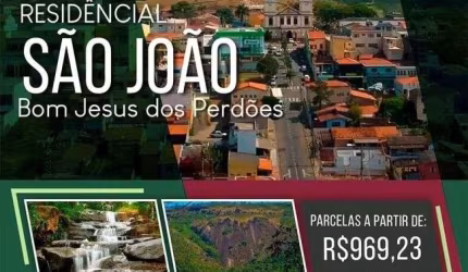 Próximo ao CENTRO | Lotes a partir de 150m² a 430m² na Região de Atibaia | Facilitado