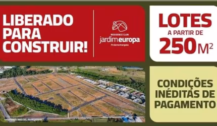 Ótima localização em PINDAMONHANGABA | Lotes/Terrenos a partir de 250m² | Clube completo