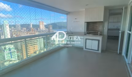 Apartamento de alto padrão de 3 suite e 2 vagas para locação - bairro Aparecida - Santos