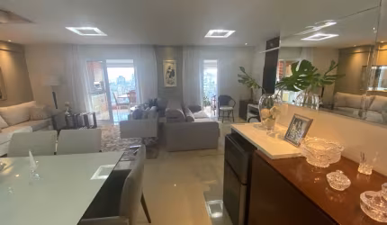 Clássico apartamento de 3 suítes e 2 vagas locação- Boqueirão- Santos