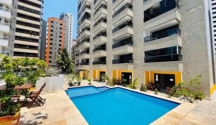 Flat com Linda Vista Mar