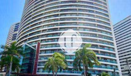 Apartamento com vista Frente Mar na Beira Mar de Fortaleza com 2 dormitórios à venda, 69 m² por R$ 1.400 - Meireles - Fortaleza/Ce