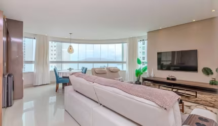 Locação: Apartamento vista mar 3 suítes, mobiliado, decorado e 2 vagas - Pioneiros em Balneário Camboriú
