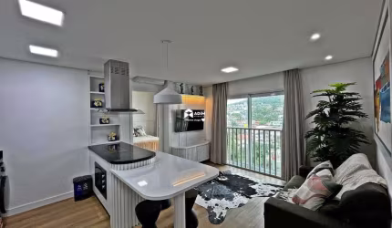 Aluguel anual no Riviera Concept Complexo Multiuso - Apartamento 2 quartos, 1 suíte, mobiliado, 1 vaga na Praia Brava - Itajaí/SC