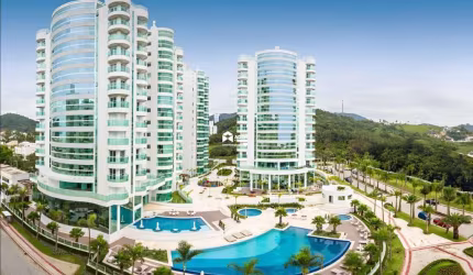 Aluguel anual no Brava Beach - Apartamento 3 suítes, mobiliado, 3 vagas na Praia Brava - Itajaí/SC