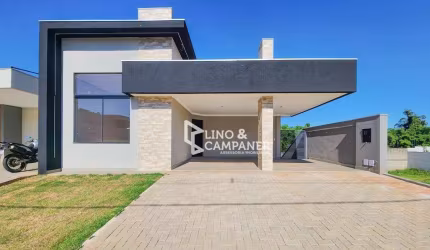Casa com 3 suítes  à venda, 195 m² por R$ 1.150.000 - Condomínio Parque Tauá - Aranguá - Londrina/PR