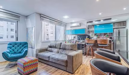 Awm Vende Apartamento 02 dormitórios mobiliado   no Bairro Vila Ipiranga, Porto Alegre - AP187