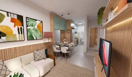 Casa no condomínio Aquarela para venda com 2 quartos, 49m²