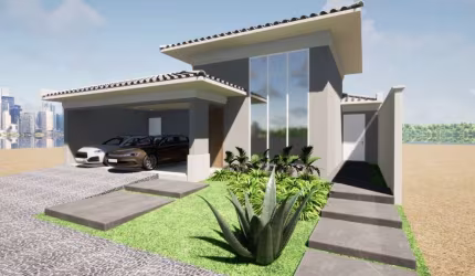 Casa no condomínio Bourbon Residence para venda com 3 quartos, sendo 3 suítes, 220m²