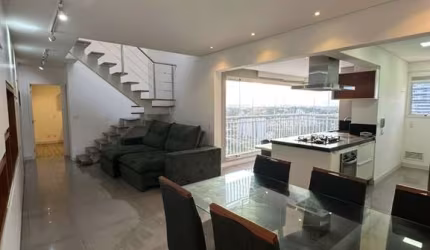 LOCAÇÃO: LINDA COBERTURA CONDOMÍNIO NATURALE COM 140m2 - MOBILIADA