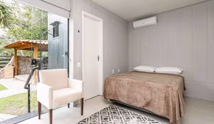 Studio 100% Mobiliado! Vila das Acácias – Viva o Melhor do Sul da Ilha!