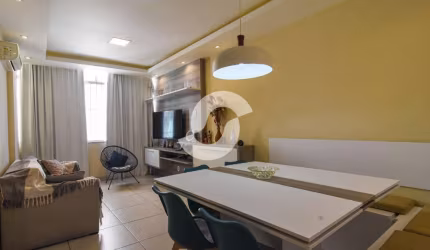 Venha morar neste lindo apartamento, em localização privilegiada no Jardim Icaraí