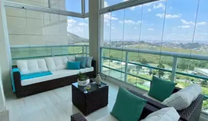 Apartamento para Venda em Santana de Parnaíba, Tamboré, 4 dormitórios, 3 suítes, 5 banheiros, 4 vagas