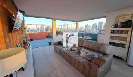 Cobertura Duplex com 3 dormitórios (1Suíte), 3 vagas  à venda, 161 m² por R$ 1.295.000 - Ipiranga - São Paulo/SP