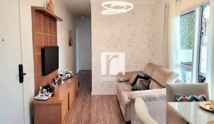 Apartamento com 2 dormitórios e vaga à venda, 59 m² por R$ 415.000 - Baeta Neves - São Bernardo do Campo/SP