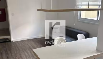 Apartamento mobiliado com 1 dormitório e 1 vaga – Santa Cecília, São Paulo/SP disponível para Locação. PACOTE: R$ 3.530,00
