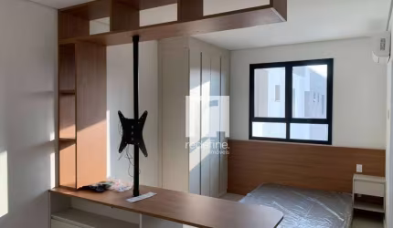 Studio moderno de 25m² no Centro de São Bernardo – Vista incrível e infraestrutura completa – Pacote Locação: R$ 2.420,00