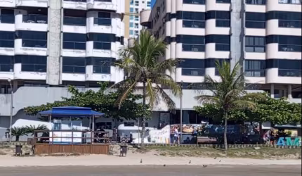 Apt quadra mar, vista lateral mar, AV Nereu Ramos abixo do vl de mercado