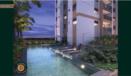 APARTAMENTO 50M²  | 2 dorms com suíte - VARANDA COM CHURRASQUEIRA A CARVÃO | VELEIROS